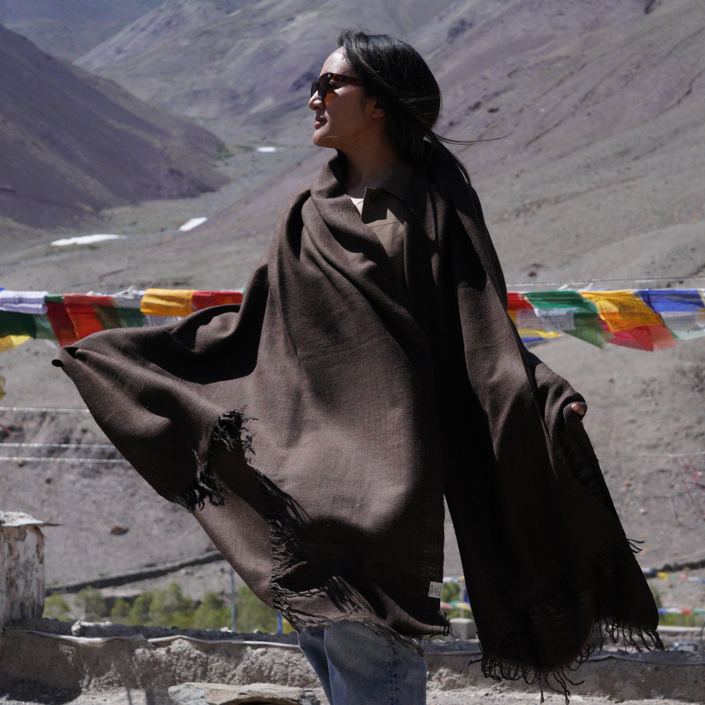 Pure Yak Wool Shawl