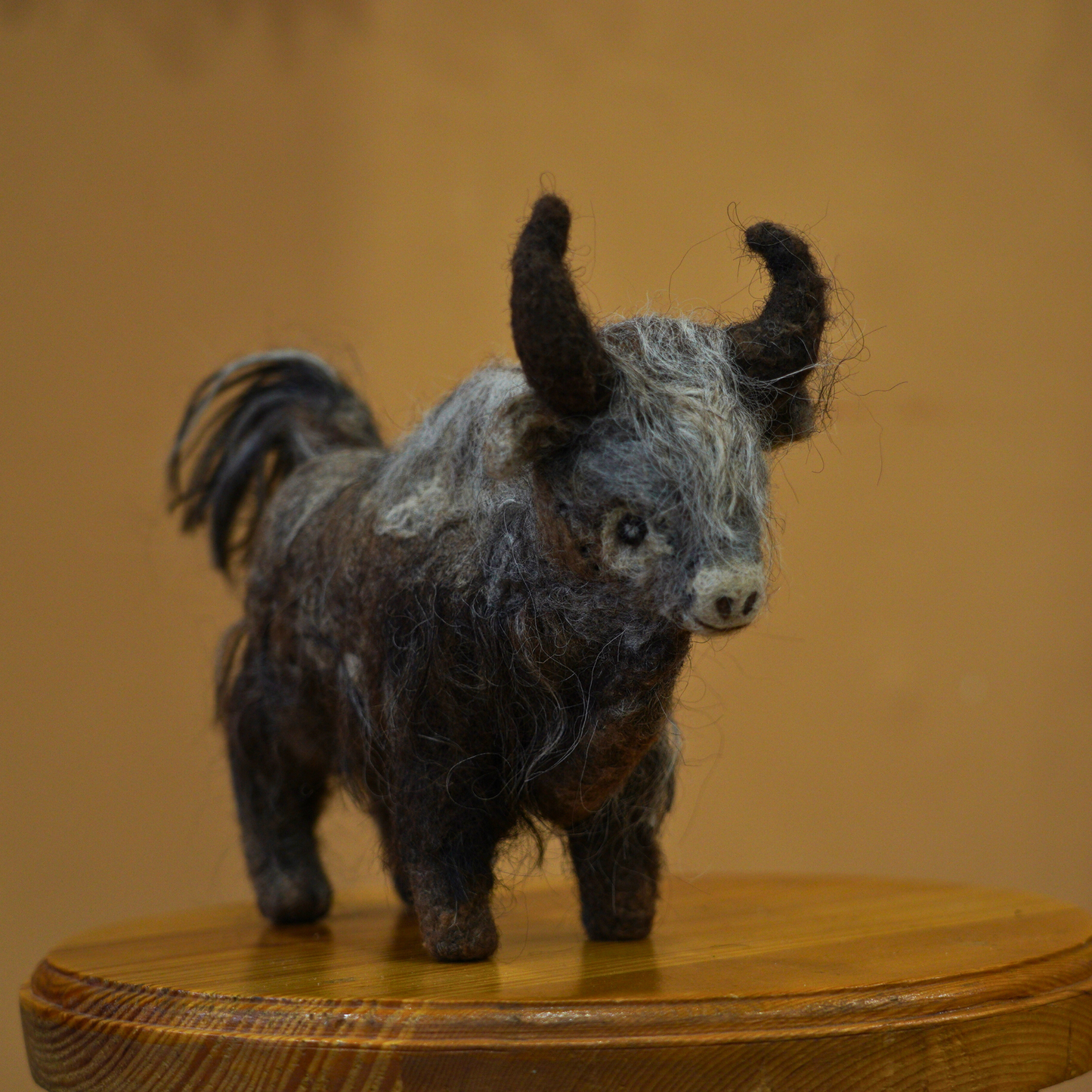 Felted Yak- Needle-Felted by Farmers