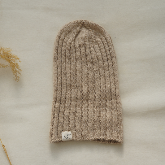 Hand-Knitted Pashmina Beanie