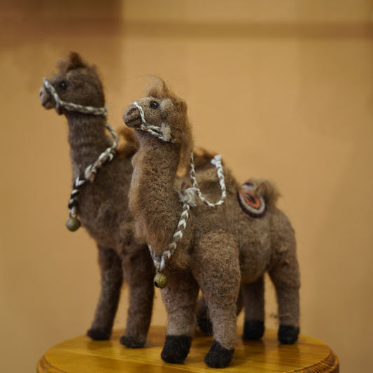 Bactrian Camel - Needle-Felted in Ladakh