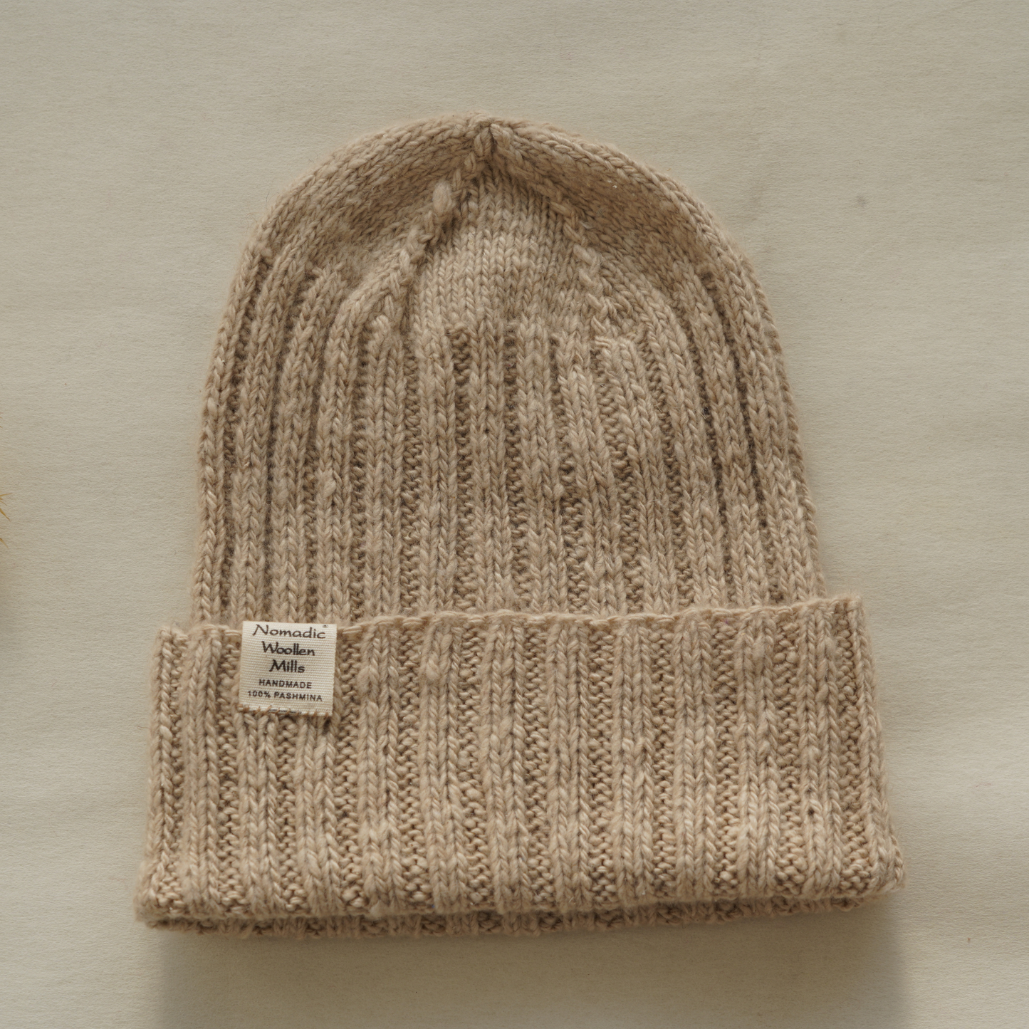 Hand-Knitted Pashmina Beanie