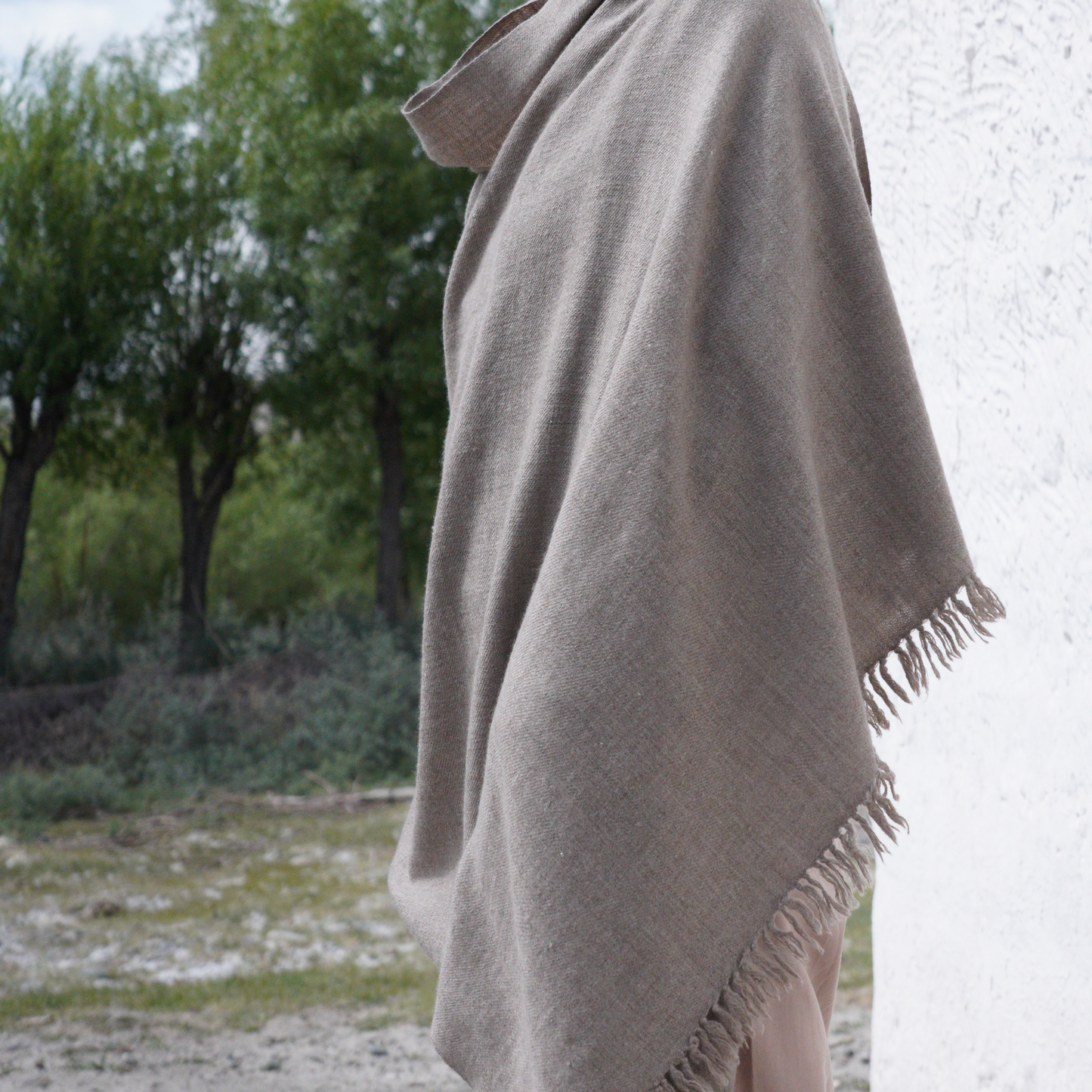 Grey Pashmina Shawl