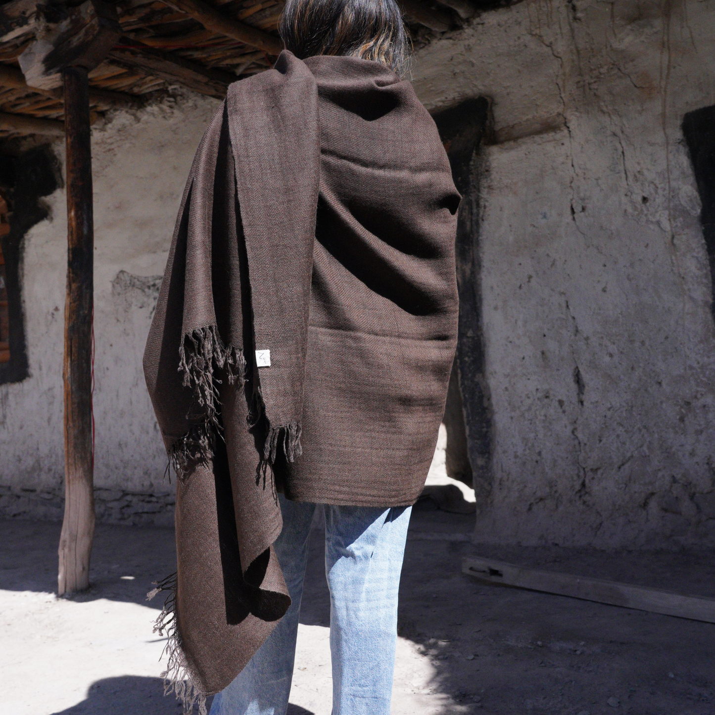Pure Yak Wool Shawl