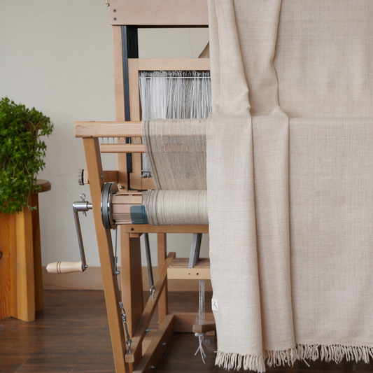 Natural Beige Pashmina Shawl