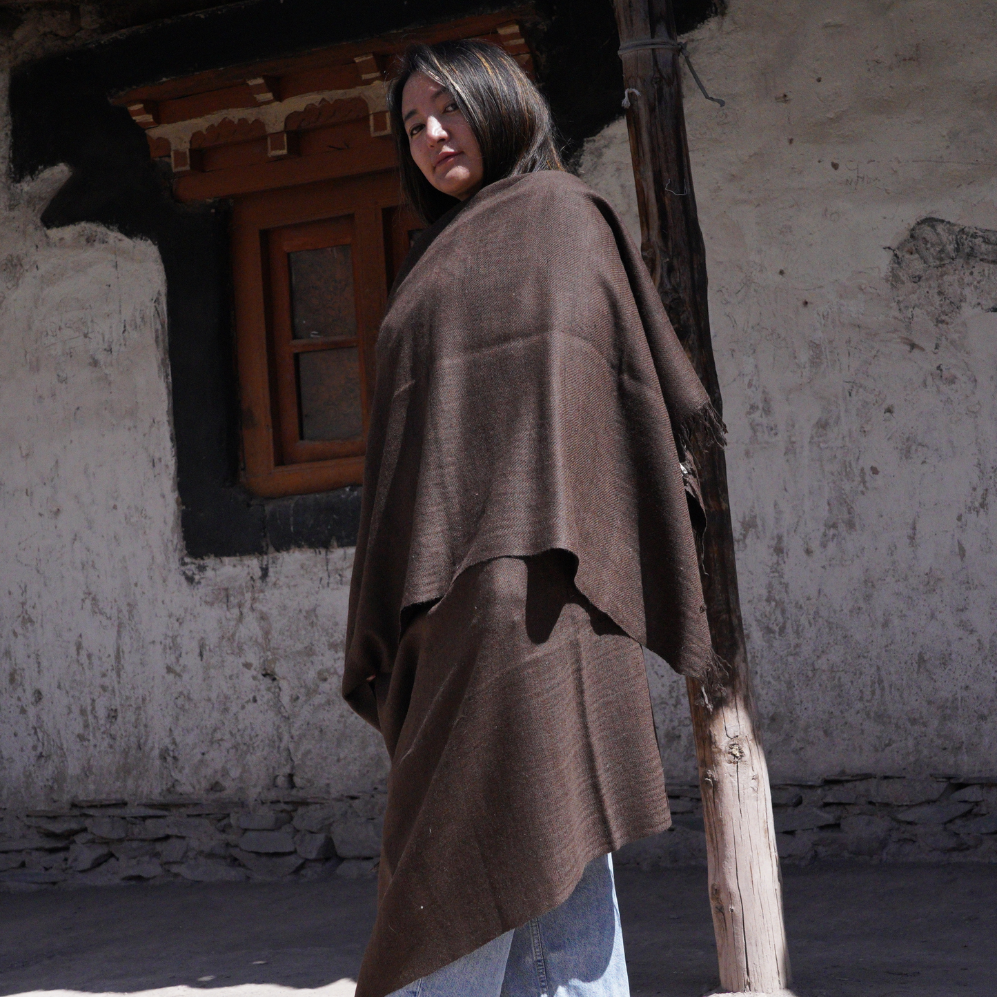 Pure Yak Wool Shawl